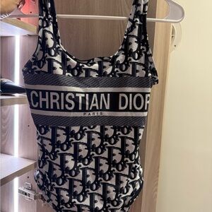 One-Piece - Blue and White